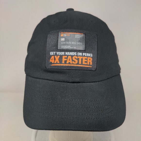 Home Depot Pro Xtra Hands On Perks 4X Faster Slideback Hat Black One Size - Picture 2 of 7